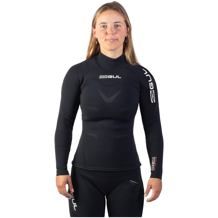 Gul Womens Code Zero 3mm GBS Thermotop AC0113-C2 - Black